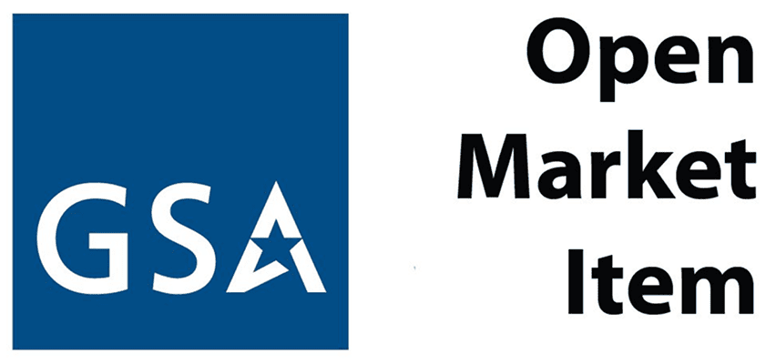 Open Market Item, GSA branding logo