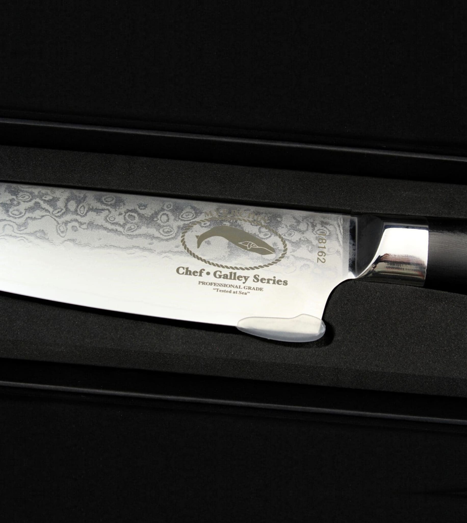 Chef's knife from Galley Series in box.